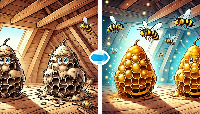 Are old wasp nests dangerous